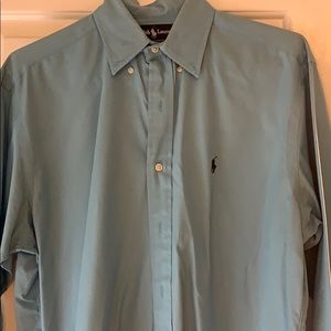 Blue Polo button down